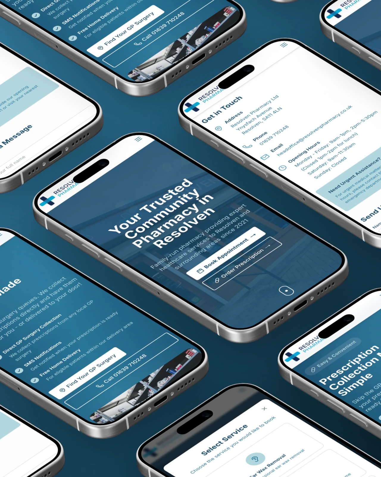 Resolven Pharmacy website